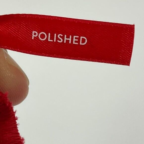 NWT Spanx Womens Petite Red Polished Kick Flare Pants, Small - Picture 13 of 16